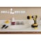 Drill Brush Power Scrubber By Useful Products 5 in W 5 in L Brush, Yellow Y-S-2M-QC-DB - alternate 5